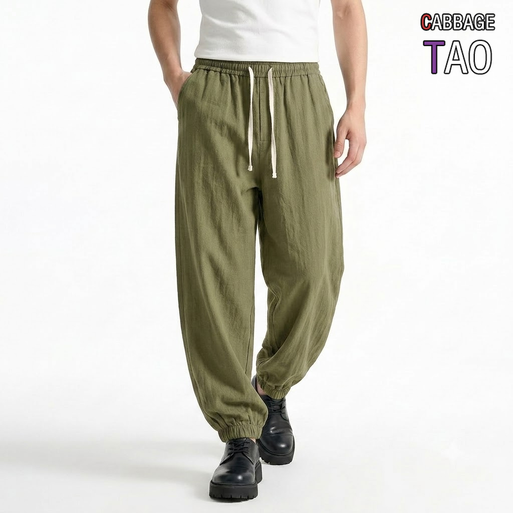 Yoga Fitness For Men - Celana Kasual Pria Model Longgar dengan