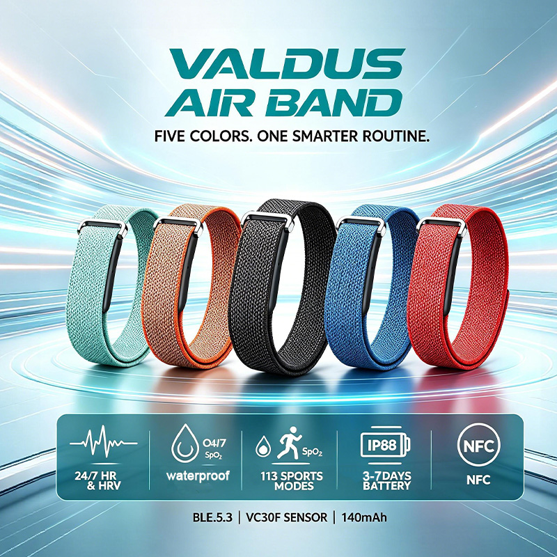 Wrist Wraps Fitness - Gelang Pintar VALDUS Air Band untuk