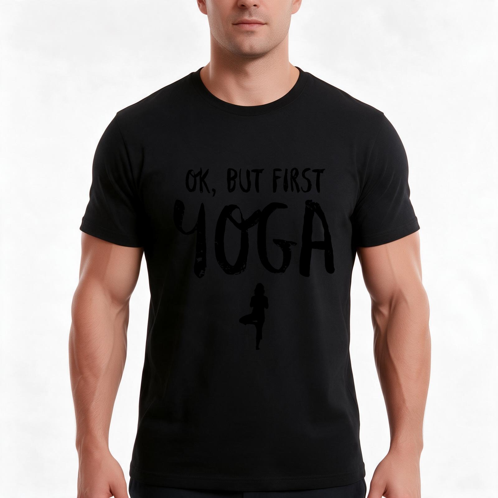 Yoga Fitness First - Oke, tapi pertama-tama, ini adalah kaus