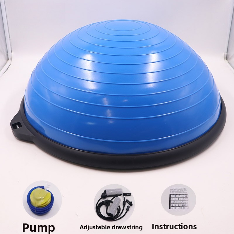 Bosu Ball Balance - Bola Yoga Setengah Lingkaran 58cm, Bola
