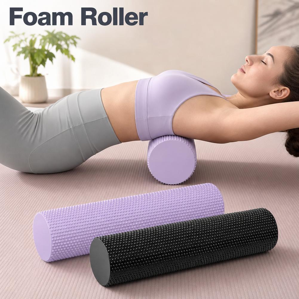Yoga Fitness Body - Roller Busa Yoga EVA Kepadatan Tinggi