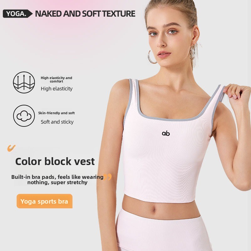 Yoga Fitness Tapis - Tank Top Yoga Wanita Musim Panas