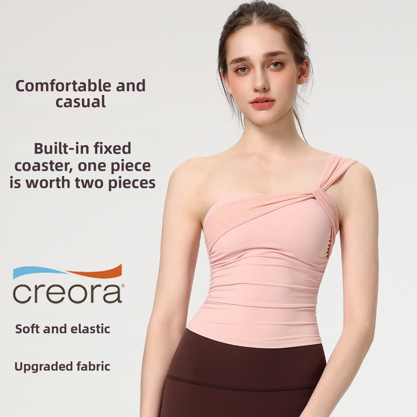 Yoga Fitness Tapis - Bra Yoga Wanita Seksi dengan Bahu