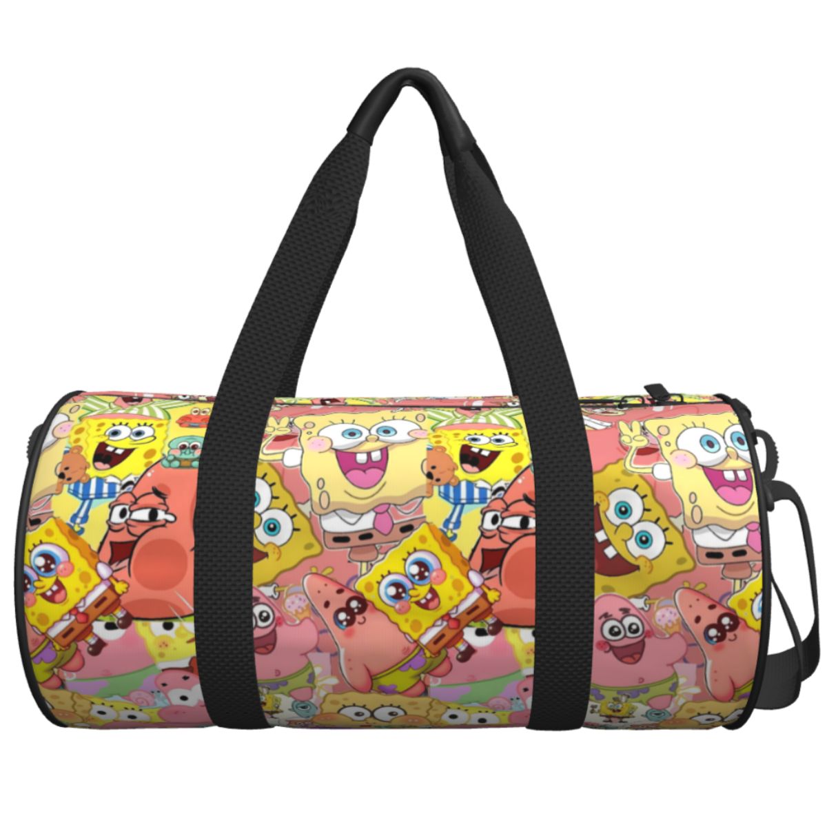Yoga Fitness Group - Tas Perjalanan S-SpongeBobed Warna Pink, Tas