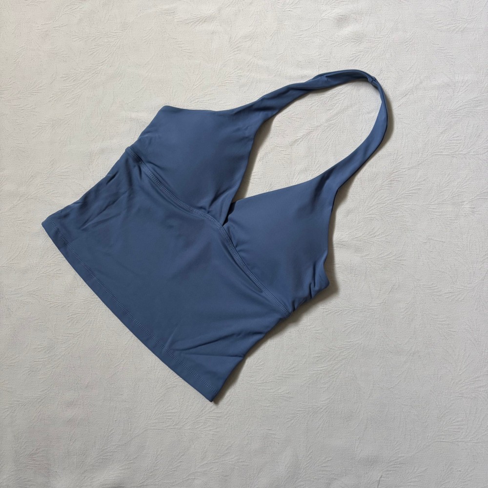 Rompi Yoga V-neck dengan Banta - Gym Floor Mats ulasan dan harga