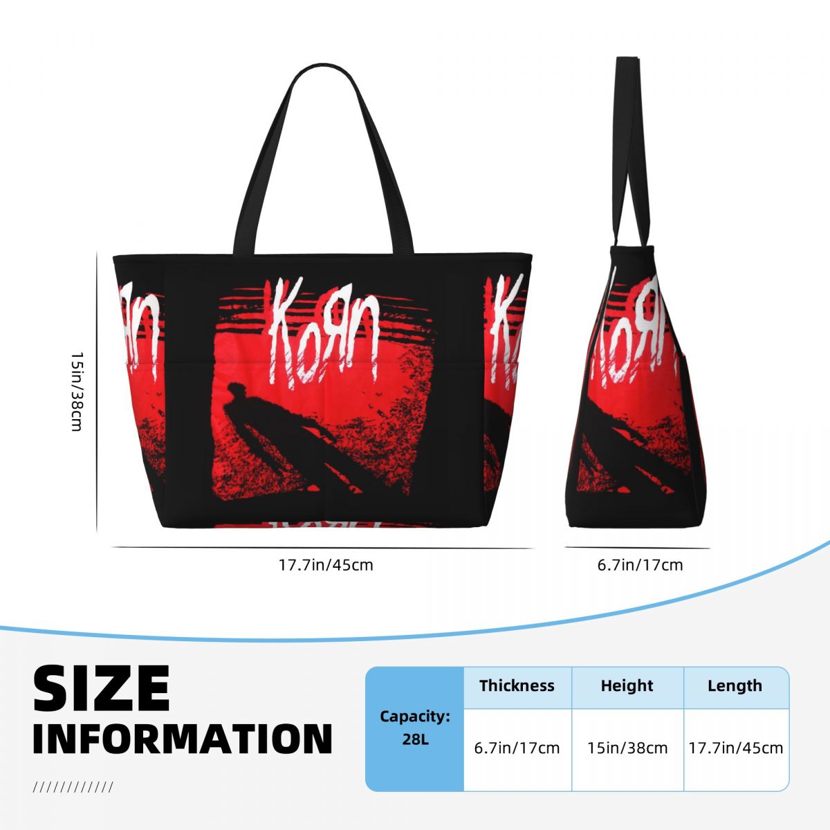 Tas Tote Pantai Musik Rock Met - Yoga Fitness Music ulasan dan harga