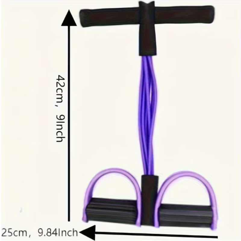 6 Tali Elastis Yoga Pedal Pull - Yoga Fitness Gear ulasan dan harga