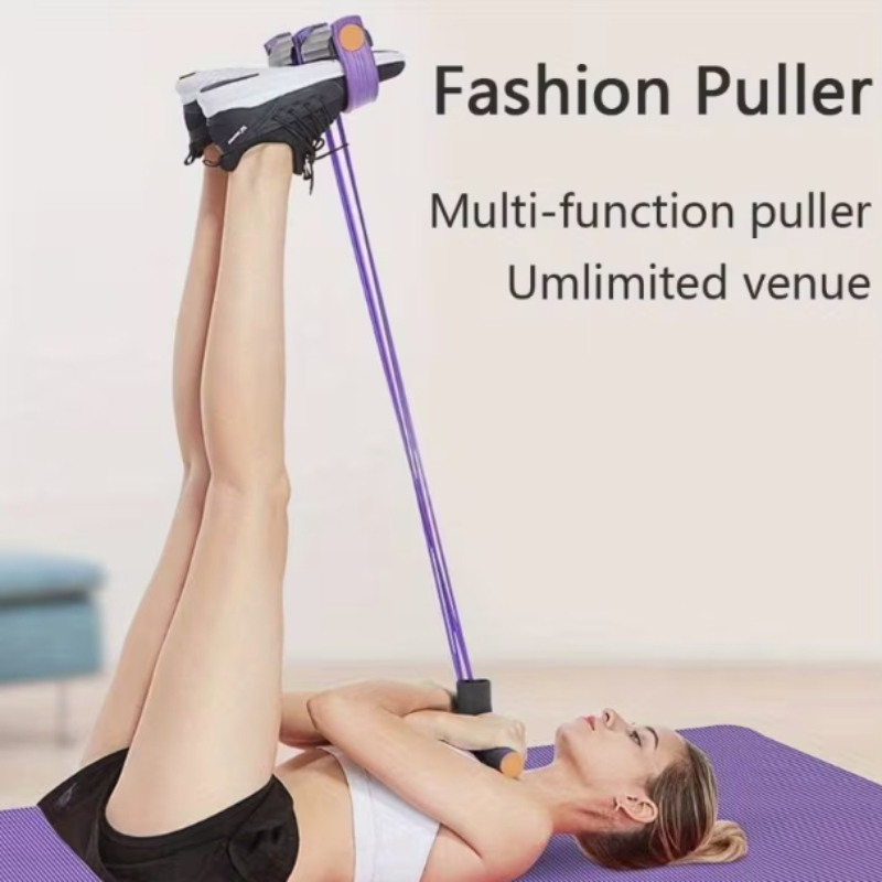 6 Tali Elastis Yoga Pedal Pull - Yoga Fitness Gear ulasan dan harga