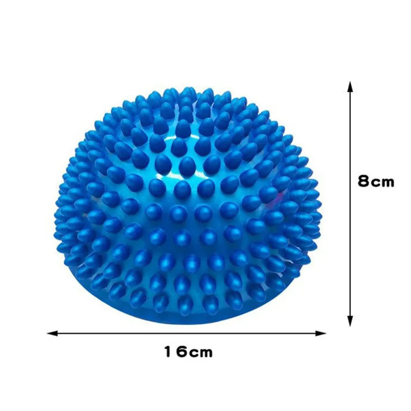 1pcs Bola Yoga 16cm PVC Tiup P - Bosu Ball Balance ulasan dan harga