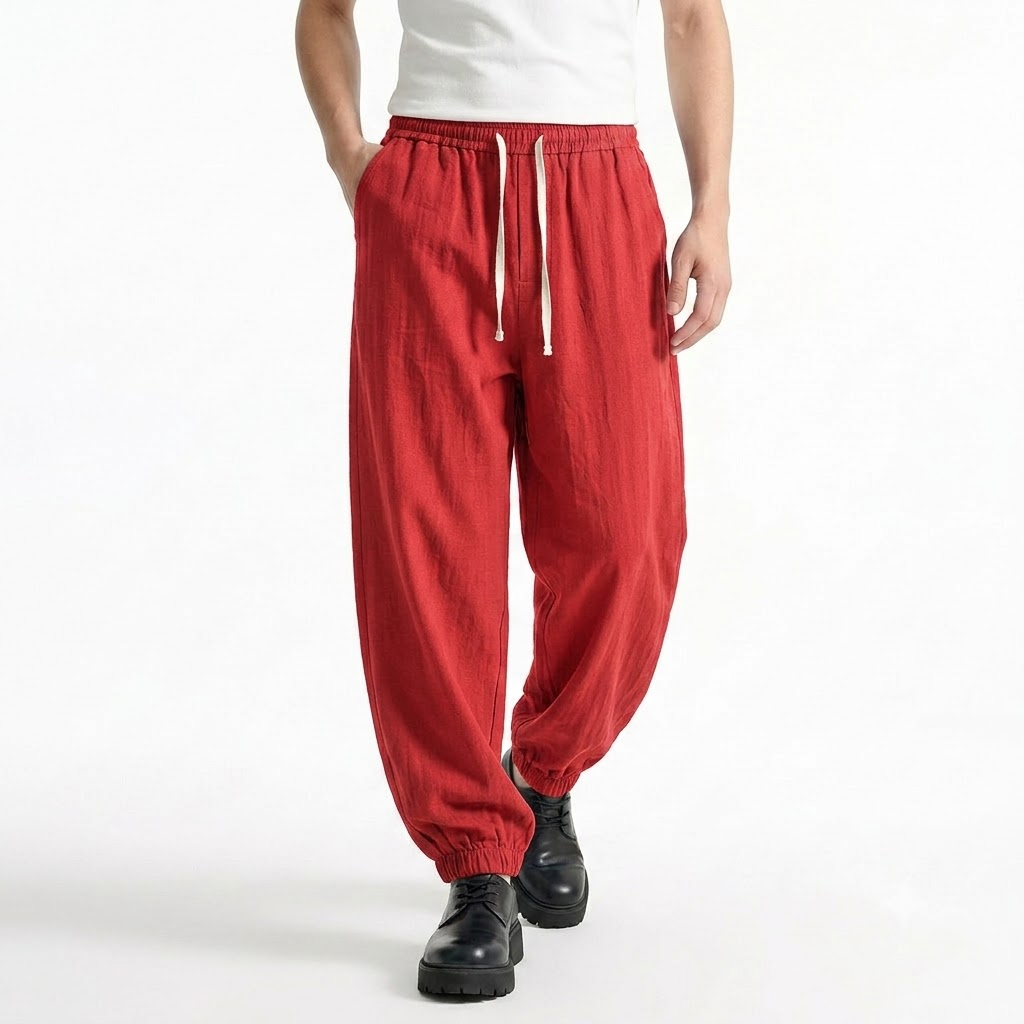 Celana Kasual Pria Model Longg - Yoga Fitness For Men ulasan dan harga