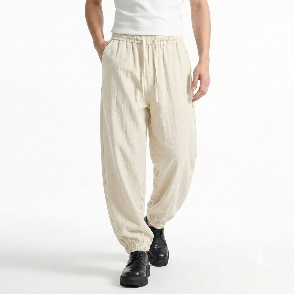 Celana Kasual Pria Model Longg - Yoga Fitness For Men ulasan dan harga