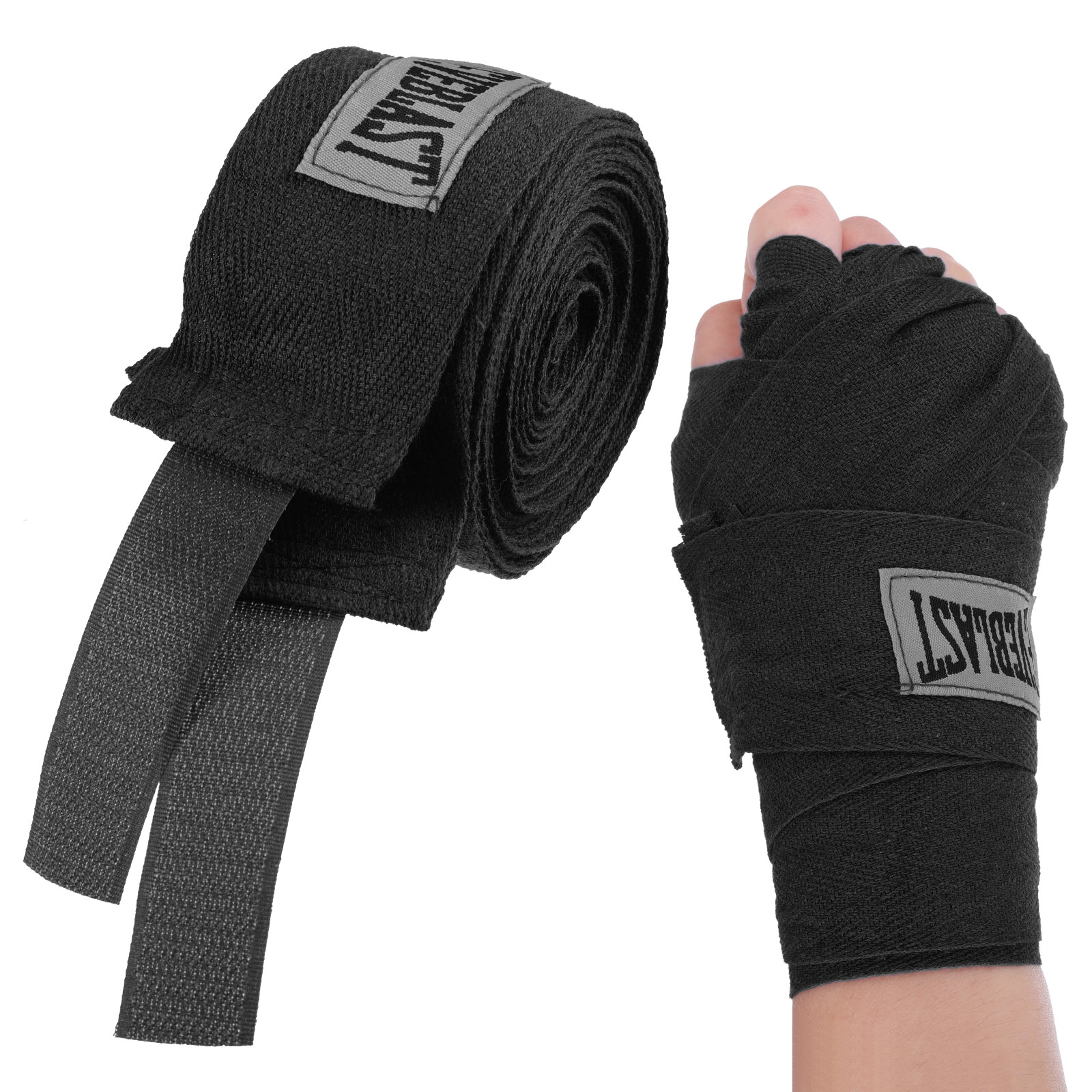 Perban tinju katun pembungkus  - Wrist Wraps Fitness ulasan dan harga