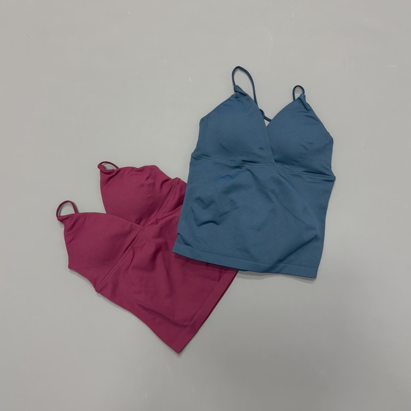 Tank Top Olahraga Wanita Pembe - Yoga Fitness Body ulasan dan harga