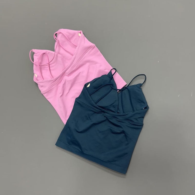 Tank Top Olahraga Wanita Pembe - Yoga Fitness Body ulasan dan harga
