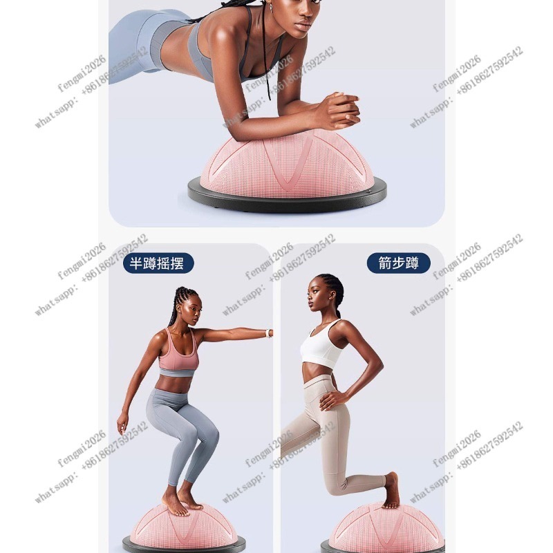 Bola Yoga Setengah Bola Bosu u - Bosu Ball Balance ulasan dan harga