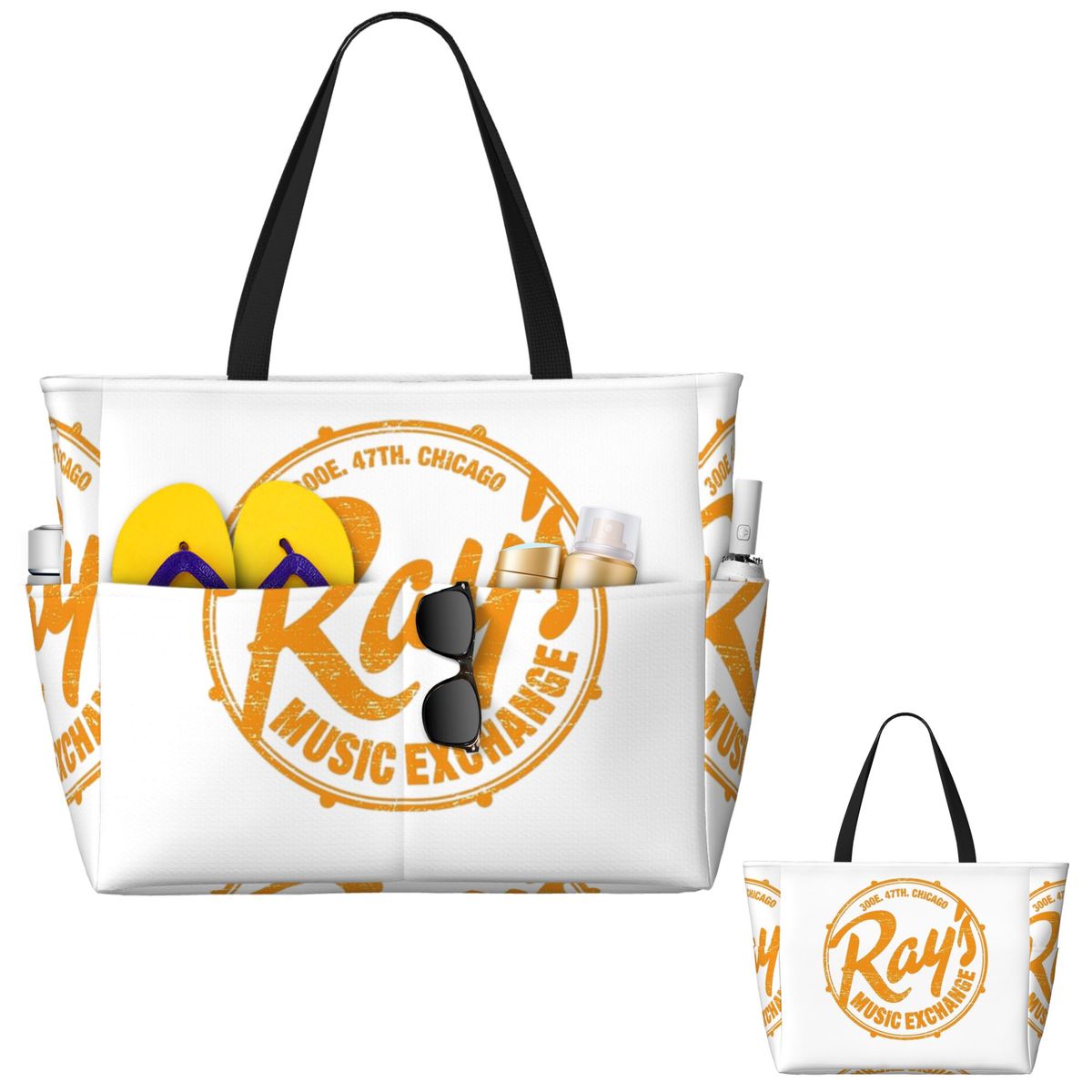 Tas Tote Pantai Ray's Music Ex - Yoga Fitness Music ulasan dan harga