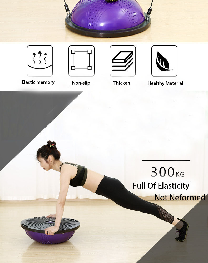Bola Yoga Setengah Bola Dunia  - Bosu Ball Balance ulasan dan harga