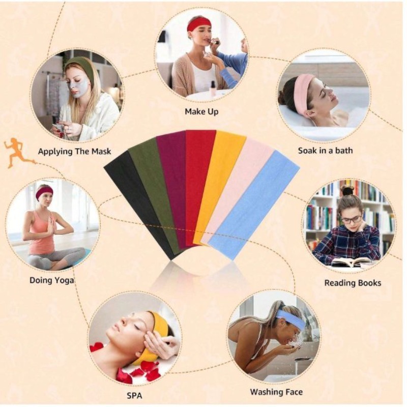 Ikat Rambut Olahraga Berwarna- - Yoga Fitness First ulasan dan harga