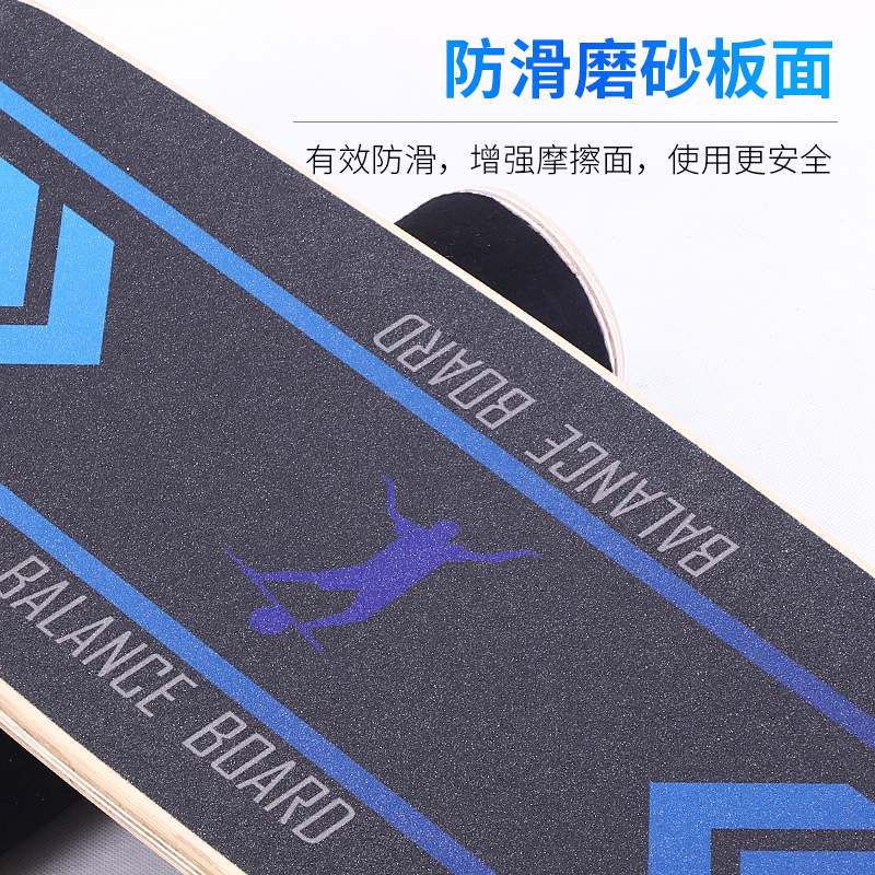 Papan Keseimbangan Kayu dengan - Yoga Fitness Gear ulasan dan harga