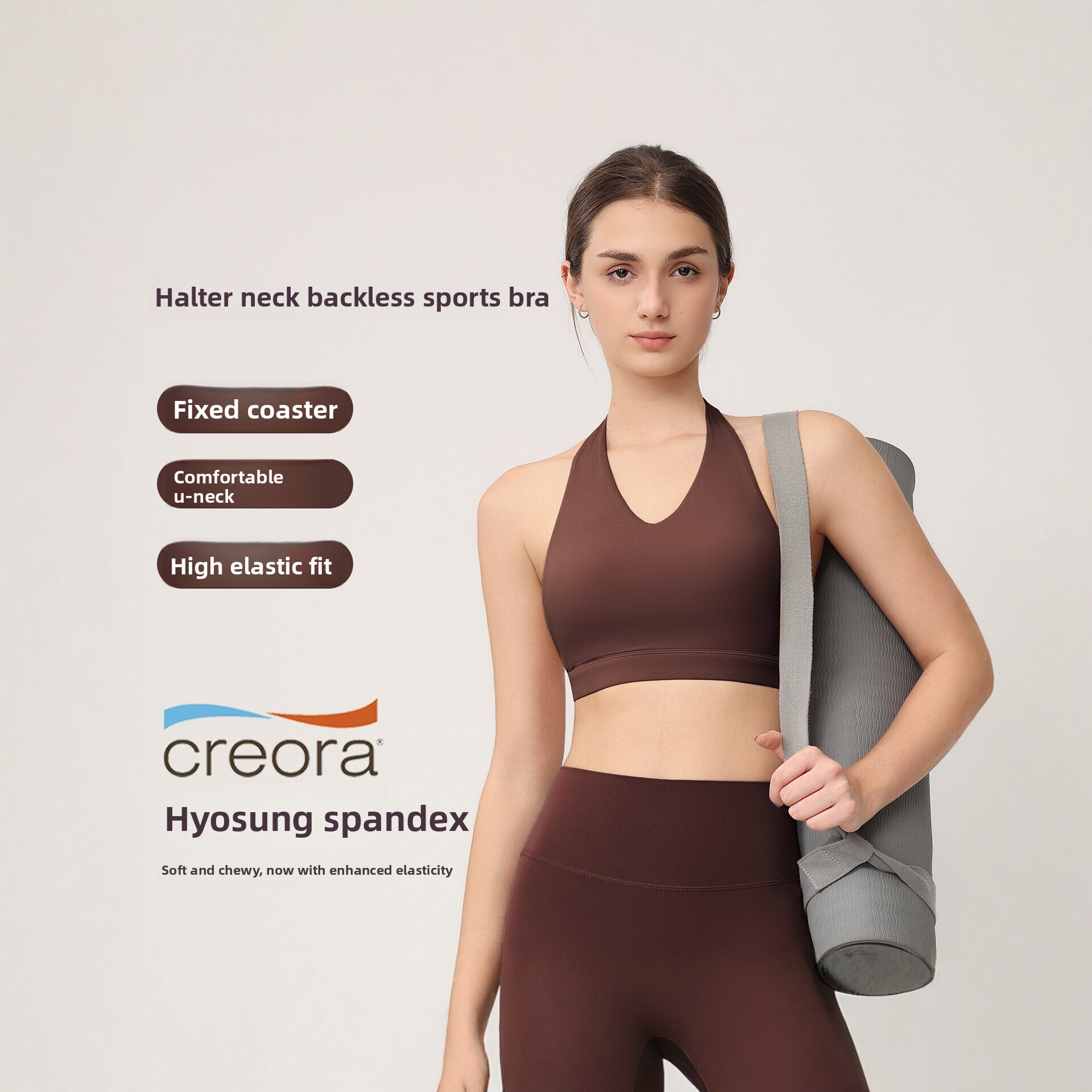 Bra Olahraga Wanita Model Halt - Yoga Fitness Tapis ulasan dan harga