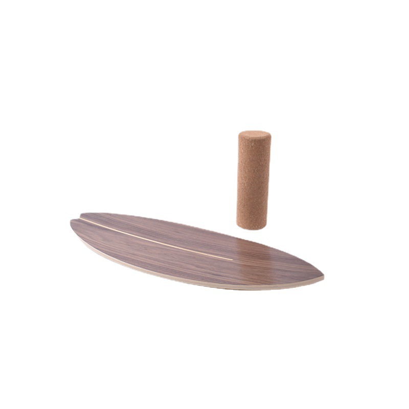 Papan Keseimbangan Kayu dengan - Yoga Fitness Gear ulasan dan harga
