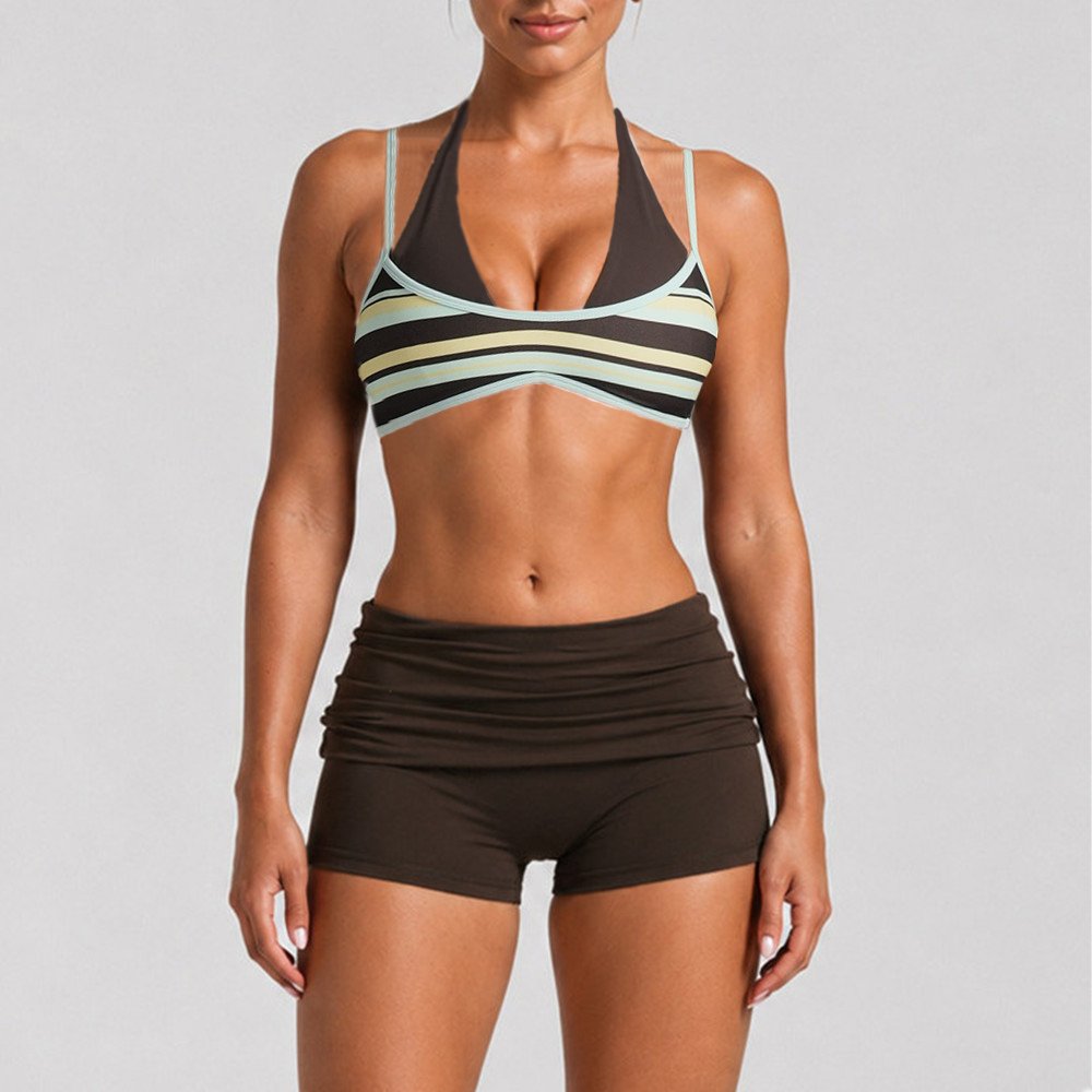 Bra Yoga Wanita Model Halter d - Yoga Fitness Tapis ulasan dan harga