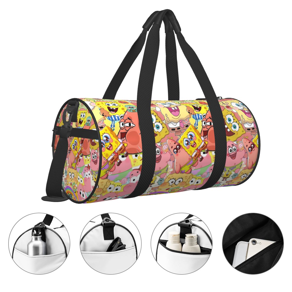 Tas Perjalanan S-SpongeBobed W - Yoga Fitness Group ulasan dan harga