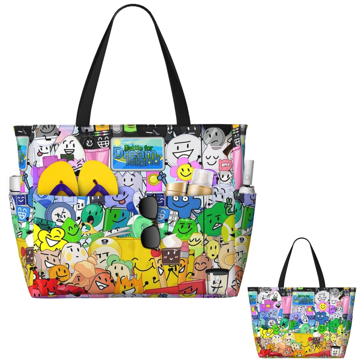 BFDI Group Picture Beach Tote  - Yoga Fitness Group ulasan dan harga