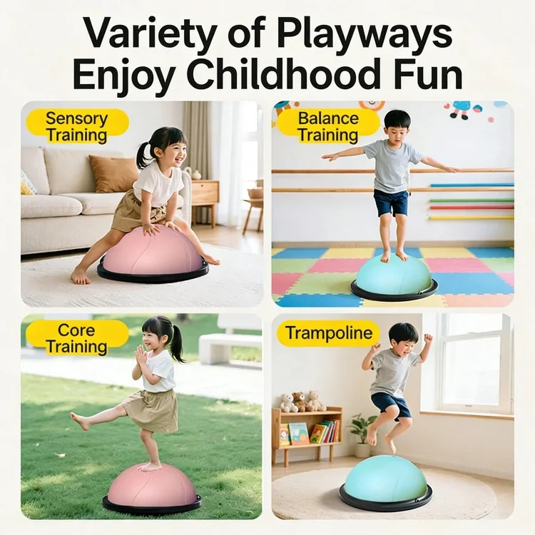Bola Bosu Premium 2026 Laris M - Bosu Ball Balance ulasan dan harga
